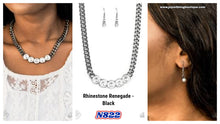 Load image into Gallery viewer, Rhinestone Renegade - Black N822