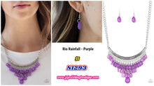 Load image into Gallery viewer, Rio Rainfall - Purple N1293