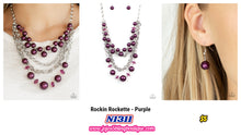 Load image into Gallery viewer, Rockin Rockette - Purple N1311