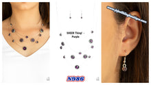 Load image into Gallery viewer, SHEER Thing! - Purple N986