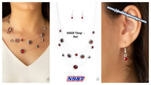 Load image into Gallery viewer, SHEER Thing! - Red N987