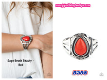 Load image into Gallery viewer, Sage Brush Beauty - Red B398