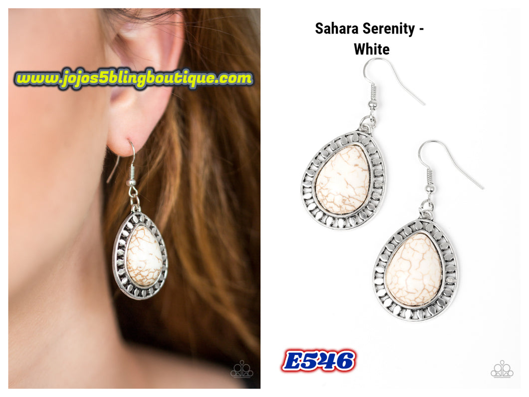 Sahara Serenity - White E546