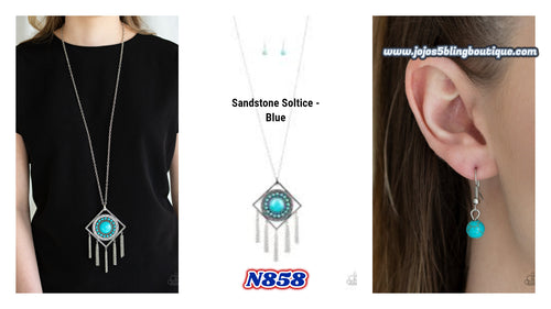 Sandstone Solstice - Blue N858