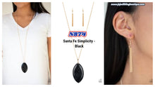 Load image into Gallery viewer, Santa Fe Simplicity - Black N874