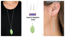 Load image into Gallery viewer, Santa Fe Simplicity - Green N881