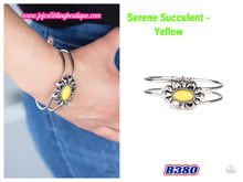 Load image into Gallery viewer, Serene Succulent - Yellow B380