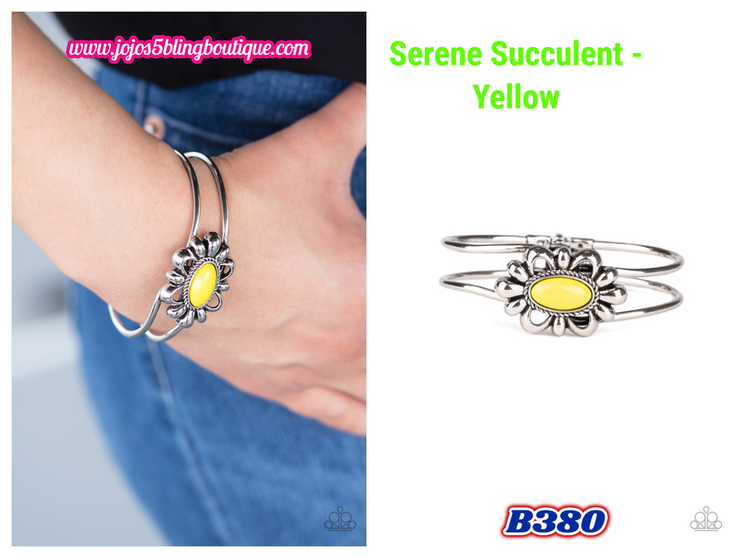 Serene Succulent - Yellow B380