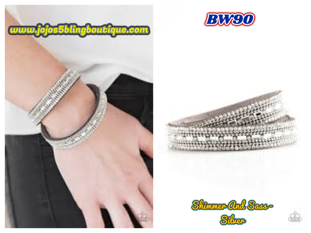 Shimmer and Sass - Silver BW90