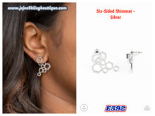 Load image into Gallery viewer, Six-Sided Shimmer - Silver E592