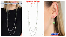Load image into Gallery viewer, Sparkle Of The Day - Green N1157