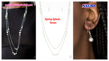 Load image into Gallery viewer, Spring Splash - Green N1130