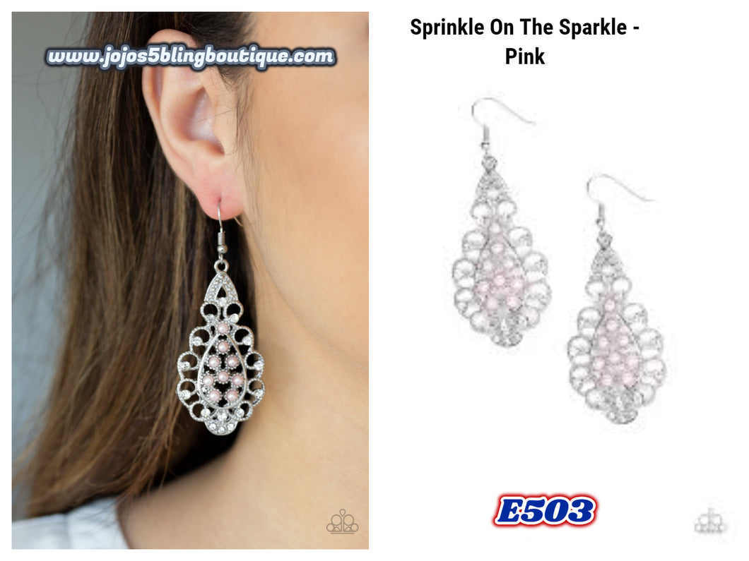 Sprinkle On The Sparkle - Pink E503