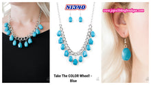 Load image into Gallery viewer, Take The COLOR Wheel! - Blue N1340
