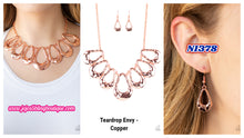 Load image into Gallery viewer, Teardrop Envy - Copper N1378