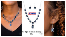Load image into Gallery viewer, The Right To Remain Sparkly - Blue N764