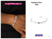 Load image into Gallery viewer, Traditional Twist - Silver B404