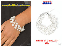 Load image into Gallery viewer, Until The End Of TIMELESS - White B338