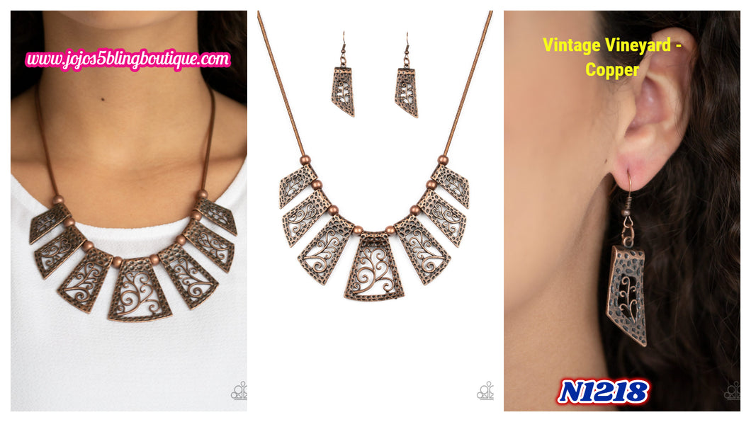 Vintage Vineyard - Copper N1218