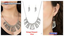Load image into Gallery viewer, Vintage Vineyard - Silver N1163