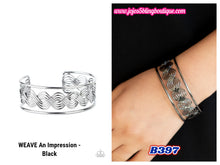 Load image into Gallery viewer, WEAVE An Impression - Black B397