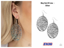 Load image into Gallery viewer, Way Out Of Line - Silver E436