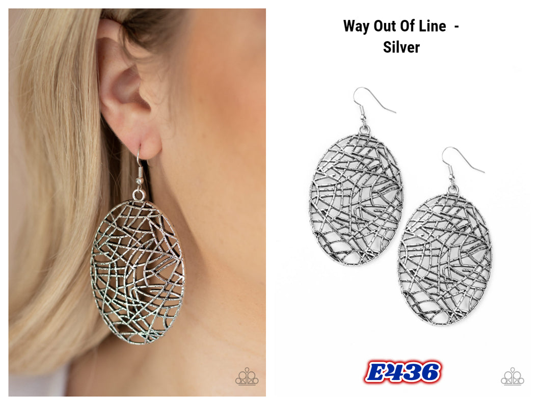 Way Out Of Line - Silver E436