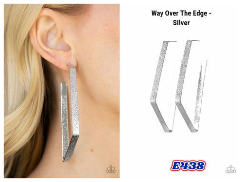 Way Over The Edge - Silver E438