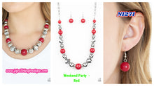 Load image into Gallery viewer, Weekend Party - Red N1271
