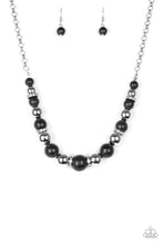 Load image into Gallery viewer, The Ruling Class Necklace &amp; Ruling Class Radiance Bracelet Set - Black S77