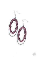 Load image into Gallery viewer, Money Mood Necklace &amp;  Marry Into Money Earrings - Pink S46