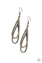 Load image into Gallery viewer, Step Into The Spotlight Necklace &amp;  Spotlight Splendor Earrings - Brass S48