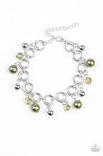 Load image into Gallery viewer, Fiercely Fancy Necklace &amp; Fancy Fascination Bracelet Set - Green S34