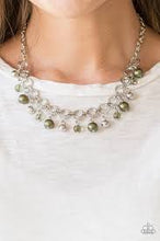 Load image into Gallery viewer, Fiercely Fancy Necklace &amp; Fancy Fascination Bracelet Set - Green S34