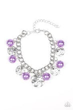 Load image into Gallery viewer, Seaside Sophistication Necklace &amp; SEA In A New Light Bracelet - Purple S45