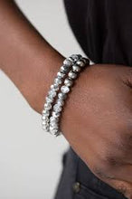 Load image into Gallery viewer, Color Of The Day Necklace &amp; Chroma Color Bracelet - Silver S35