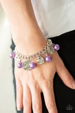 Load image into Gallery viewer, Seaside Sophistication Necklace &amp; SEA In A New Light Bracelet - Purple S45