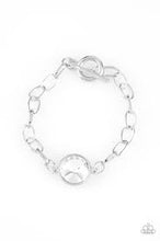 Load image into Gallery viewer, She Sparkles On Necklace &amp; All Aglitter Bracelet - White S26