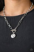 Load image into Gallery viewer, She Sparkles On Necklace &amp; All Aglitter Bracelet - White S26