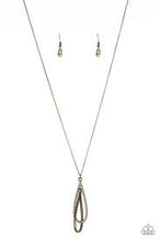 Load image into Gallery viewer, Step Into The Spotlight Necklace &amp;  Spotlight Splendor Earrings - Brass S48