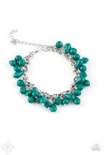 Load image into Gallery viewer, Malibu Masquerade Bracelet &amp; Fabulously Flamenco Earrings - Green S50